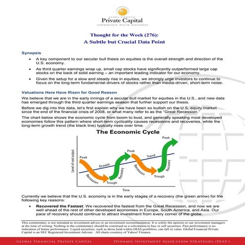 Thought for the week   276