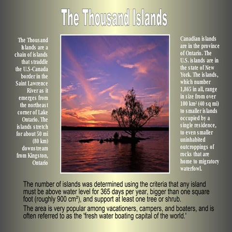 Thousand Islands