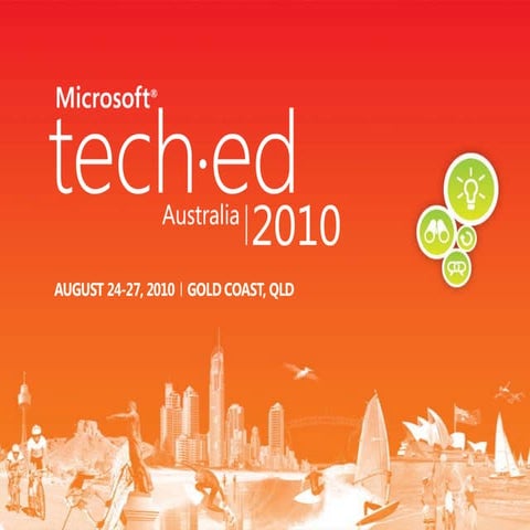 THR006  TechEd 2010 - Leveraging SharePoint 2010 for Project Management