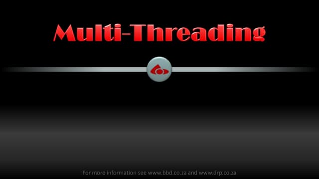 Multi-Threading