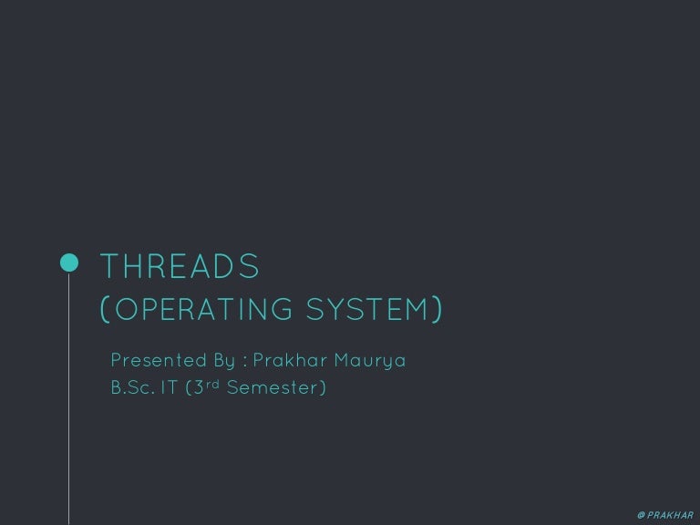 Threads (operating System)