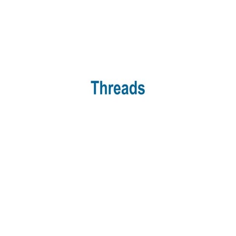 Operating system 22 threading issues | PPTX