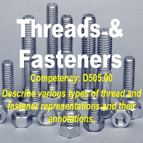 Threads and Fasteners.ppt