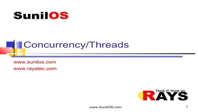 Java Threads and Concurrency