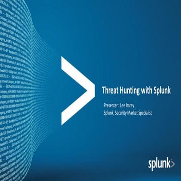 Threat Hunting workshop