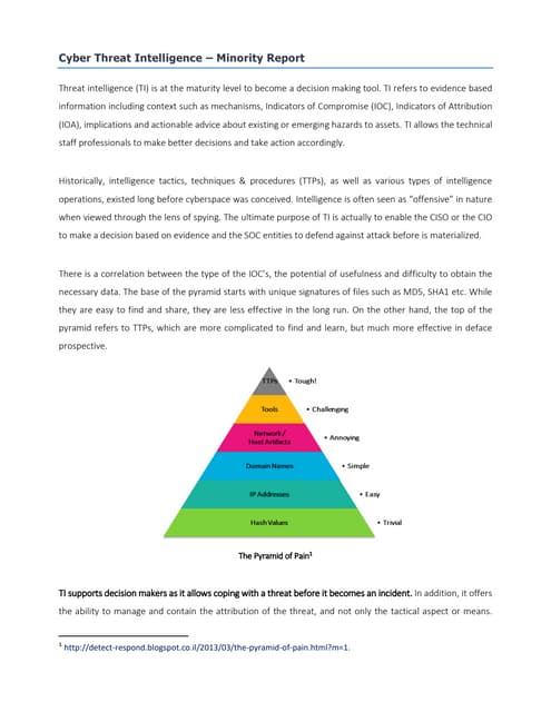 Empowering Cyber Threat Intelligence with AI | PDF