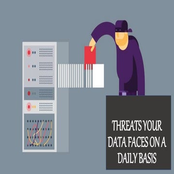 Combatting the threats your data faces 