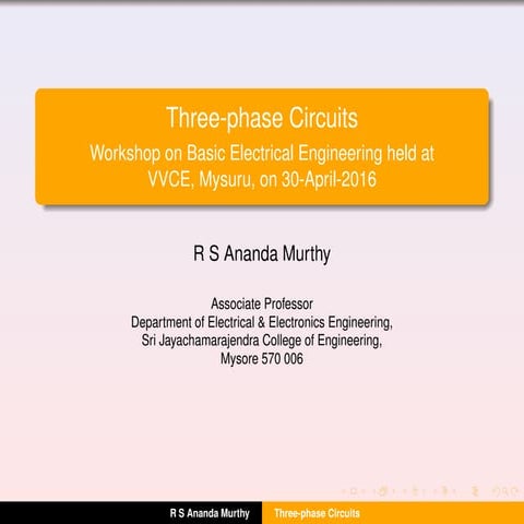 Three phase-circuits