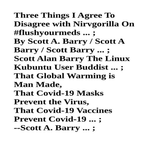 Three Things #flushyourmeds SAB | PDF
