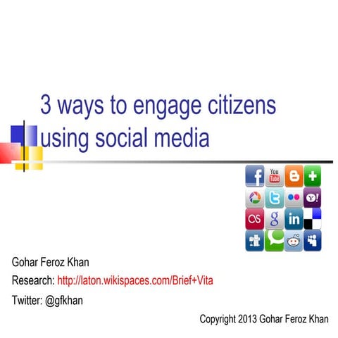 3 ways to engage citizens using social media