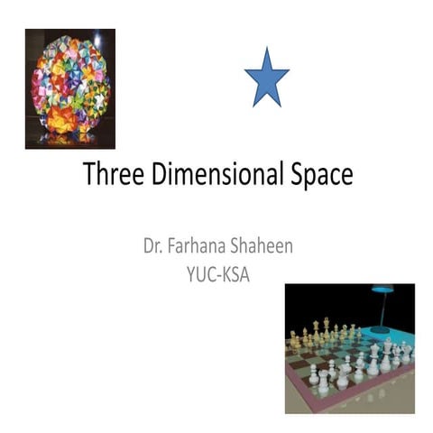 Three dimensional space dfs