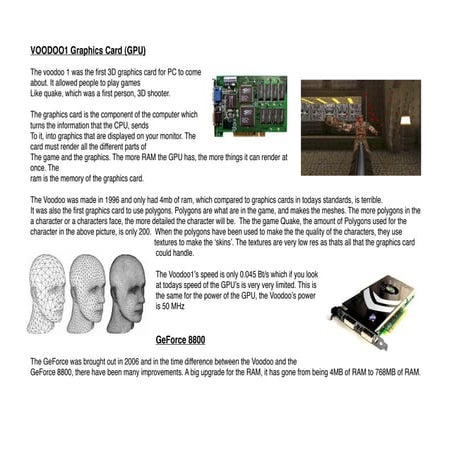 Presentation Graphic cards - History | PPT