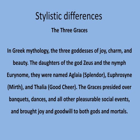 Three graces