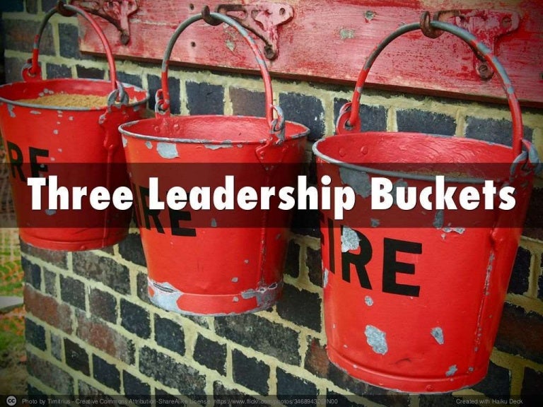 Three leadership buckets