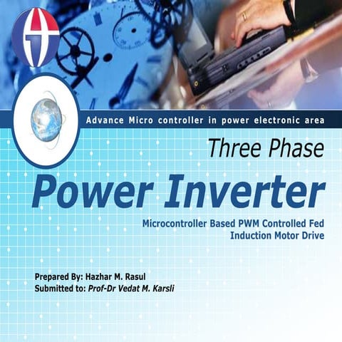 Microcontroller Based PWM Controlled Fed Induction Motor Drive | PPT ...