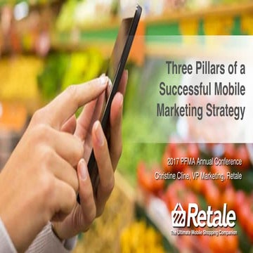 Three Pillars of a Successful Mobile Marketing Strategy