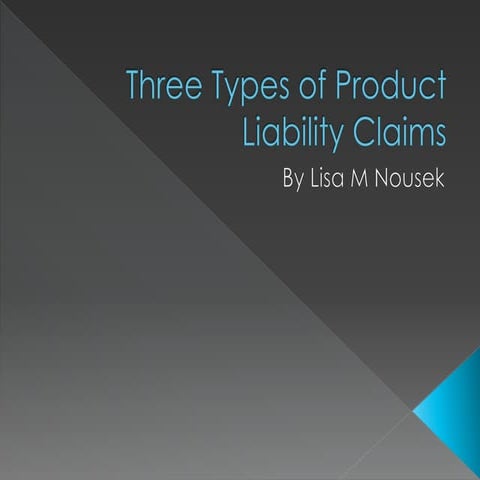 Product Liability | PPTX