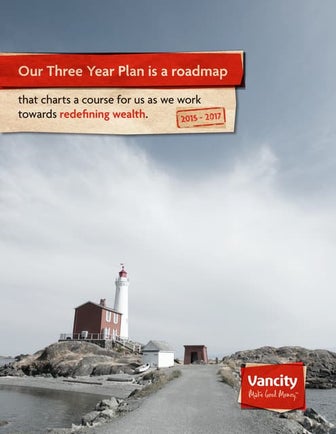 Three Year Plan: Vancity's strategic plan for 2015 to 2017