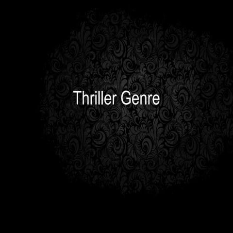 Thriller genre