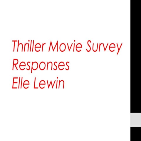 Movie example survey | DOCX