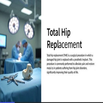 Total hip replacement – a patient guide | PPT
