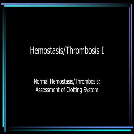 thrombosis1.ppt