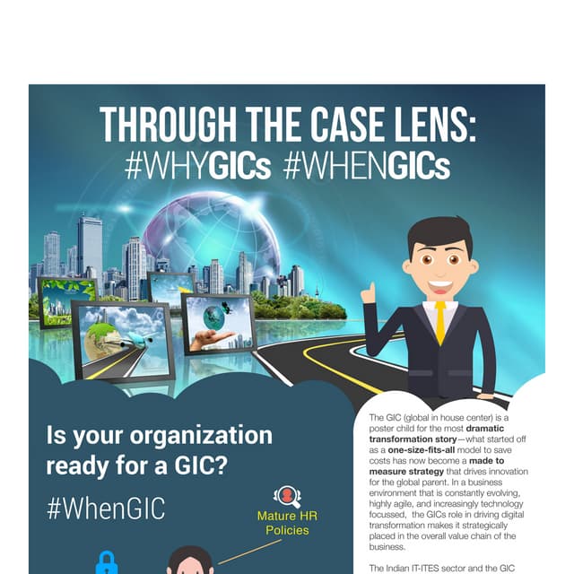 Through the case Lens - Why and when to setup a GIC | PDF