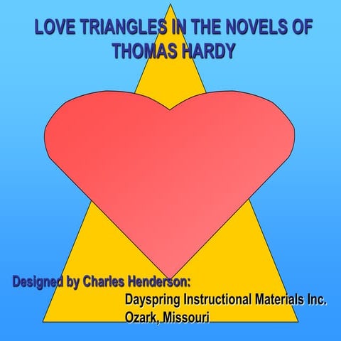 Th Thomas Hardy Love Triangles