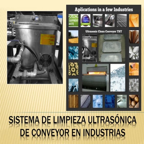 Tht ultrasonic cleanerpresentation spanish