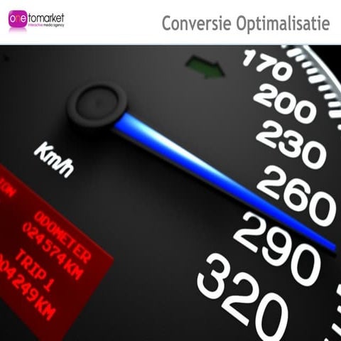 Thuiswinkel Sessie, conversie optimalisatie