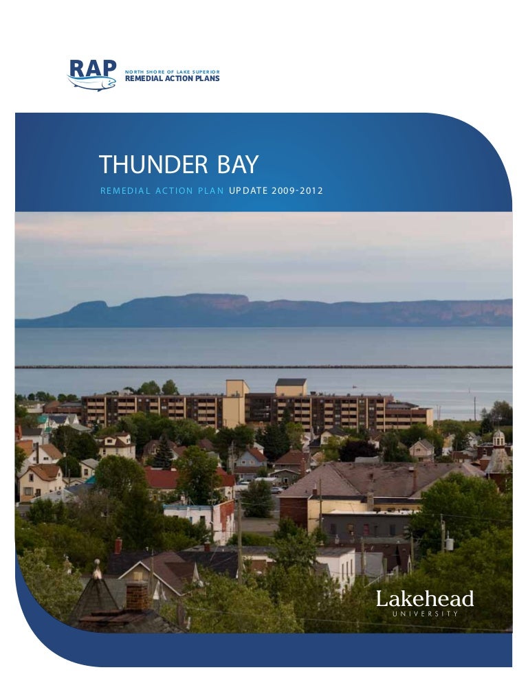 Thunder Bay Rap Update Report 2012
