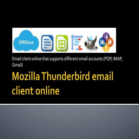  Mozilla Thunderbird email client online
