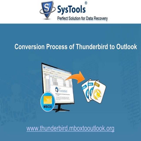 Thunderbird to outlook Converter