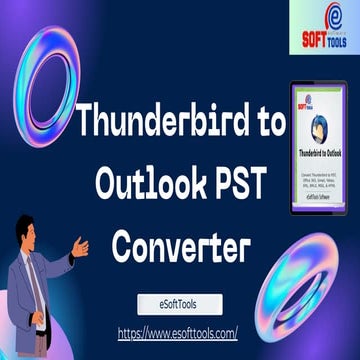 eSoftTools Thunderbird to Outlook PST Converter