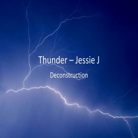 Thunder – jessie j