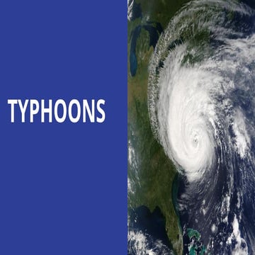 Thunderstorms, Hurricanes, and Tornados Science Presentation in Navy Grey Pho...
