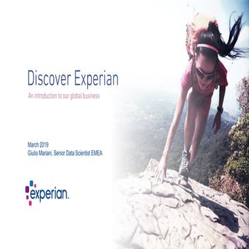 Advanced Analytics and New Big Data