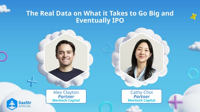 SaaStr Annual 2024: The Real Data on What it Takes to Go Big and Eventually I...
