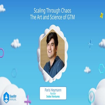 SaaStr Annual 2024: Effectively Scaling Go To Market from 0 to 1,000 with Ind...
