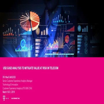 Use-case Analysis to Mitigate Value at Risk in Telecom
