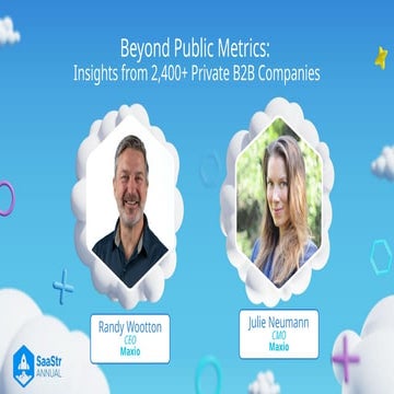 SaaStr Annual 2024: Beyond Public Metrics: Insights from 2,400+ Private B2B C...