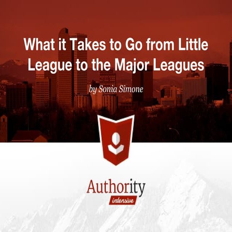 What it Takes to Go from Little League to the Major Leagues