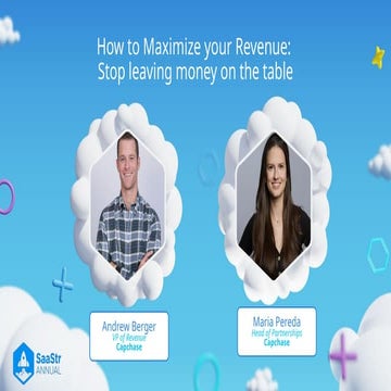 SaaStr Annual 2024: How to Maximize Your Revenue: Strategies to Stop Leaving ...