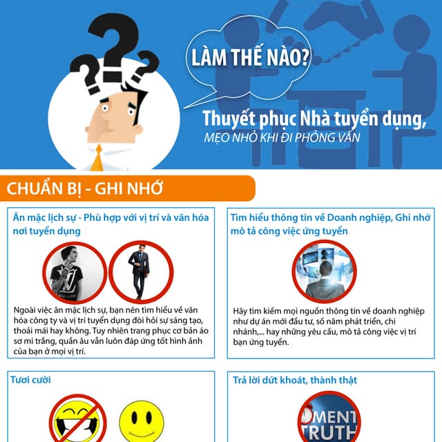 Làm thế nào để thuyết phục Nhà tuyển dụng