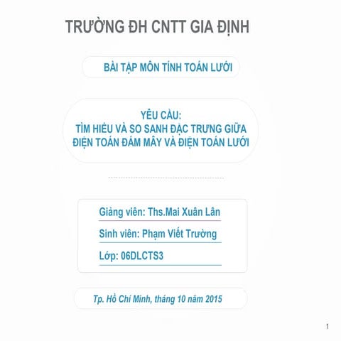 Điện toán đám mây