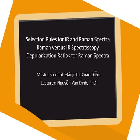 Raman Spectroscopy | PDF