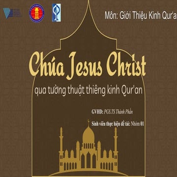 Thuyết trình Chúa Jesus Qur'an.pptx