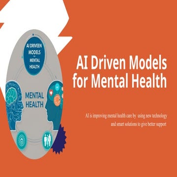 ai driven models for mental health engineering | PPTX