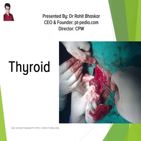 Thyroid Disorders - Dr Rohit Bhaskar