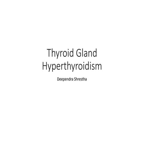 hyperthyroidism